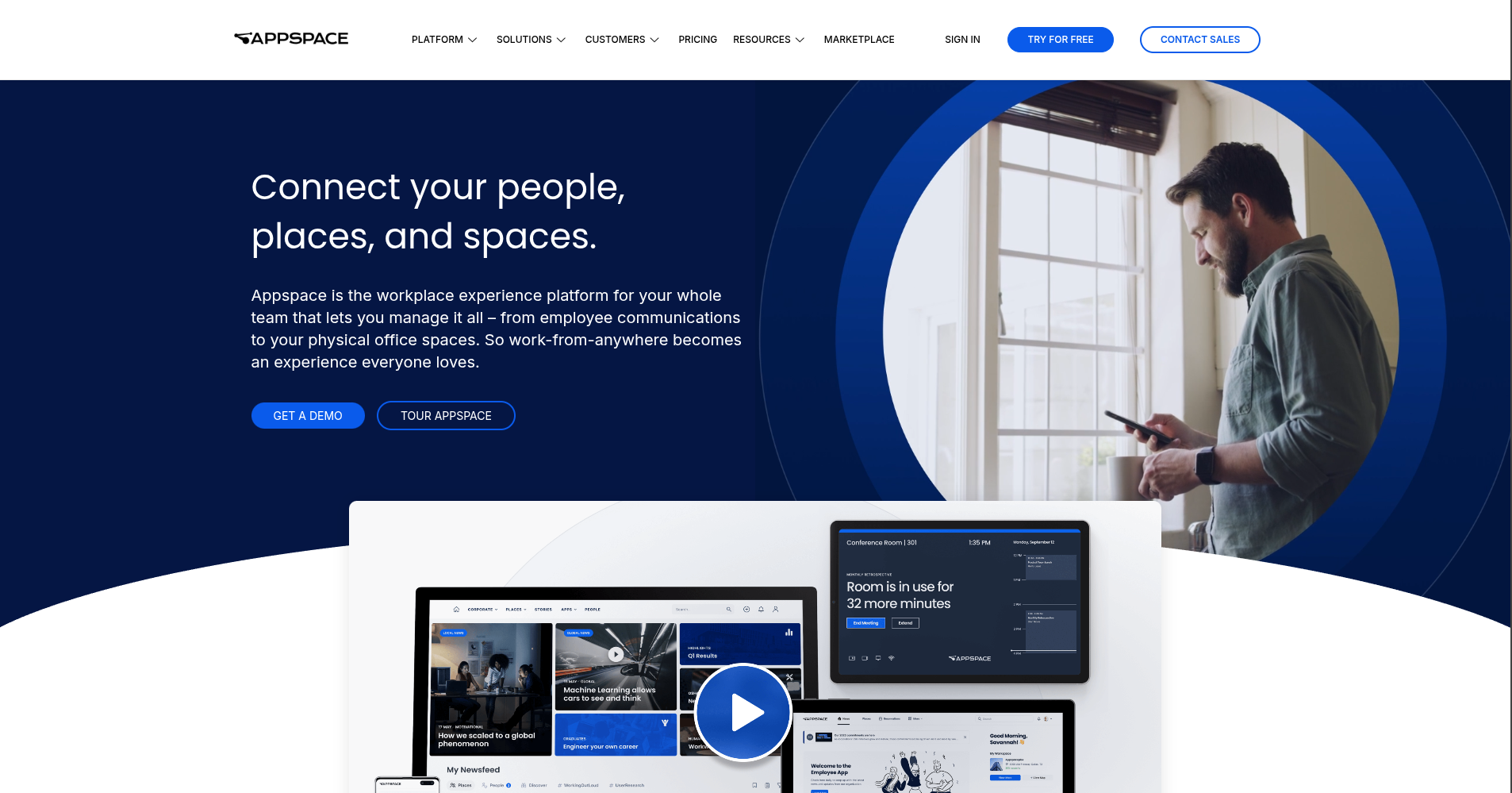 Appspace — WordPress, Custom Theme, PHP, JavaScript case study by Deepak Jangra