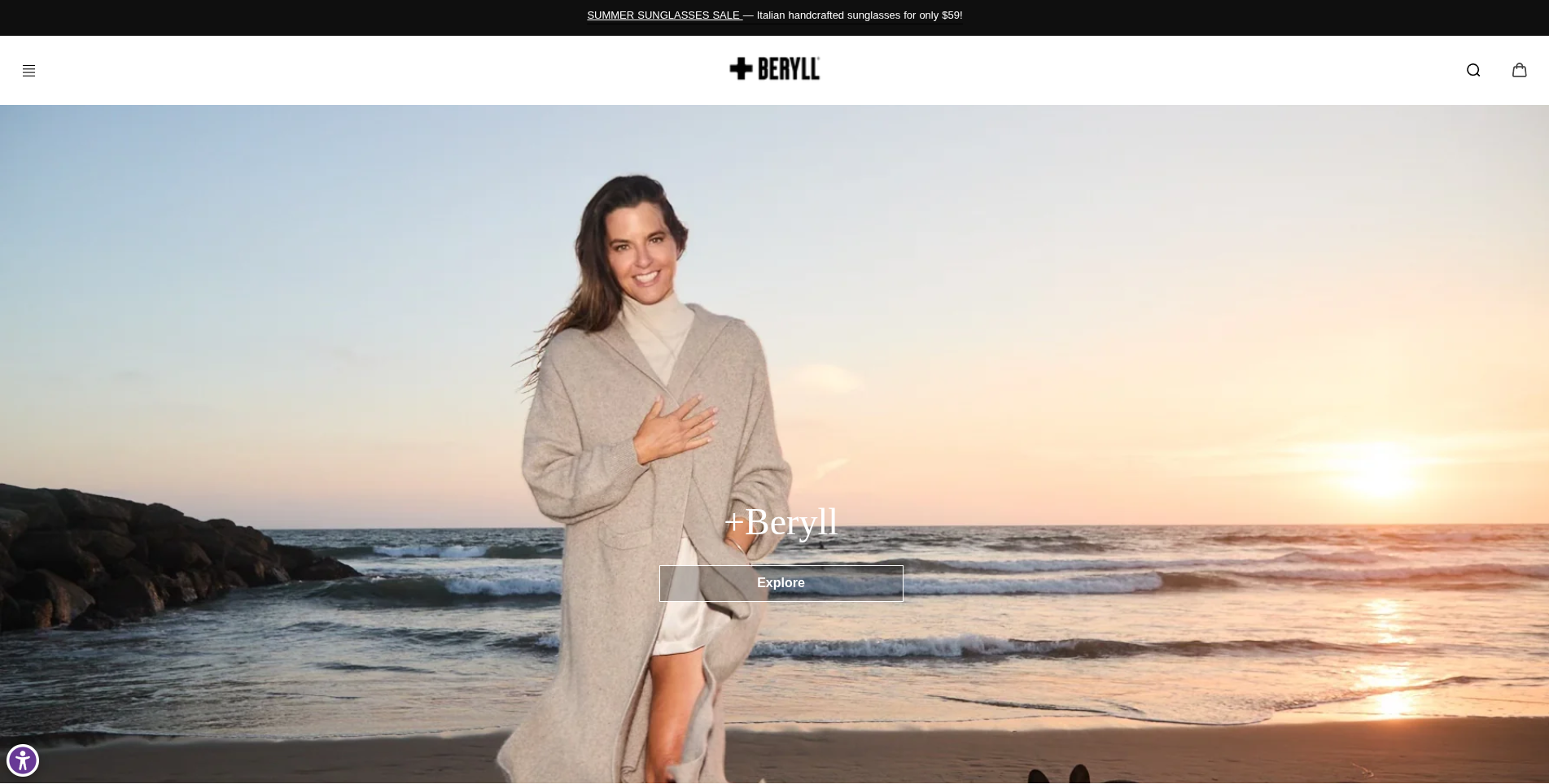 Beryll — Shopify, Liquid case study by Deepak Jangra