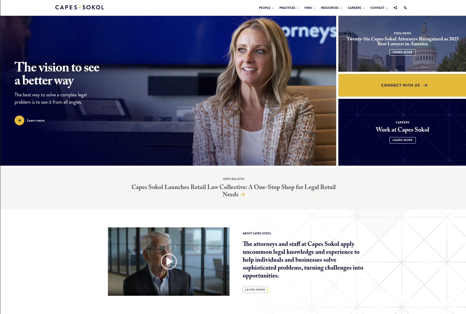 Capes Sokol — JavaScript, WordPress, PHP, Custom Theme case study by Deepak Jangra