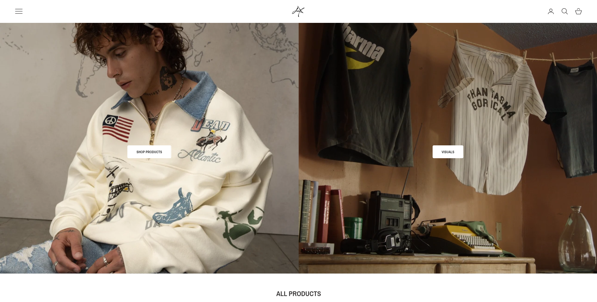 Dead Atlantic — Shopify, Liquid case study by Deepak Jangra