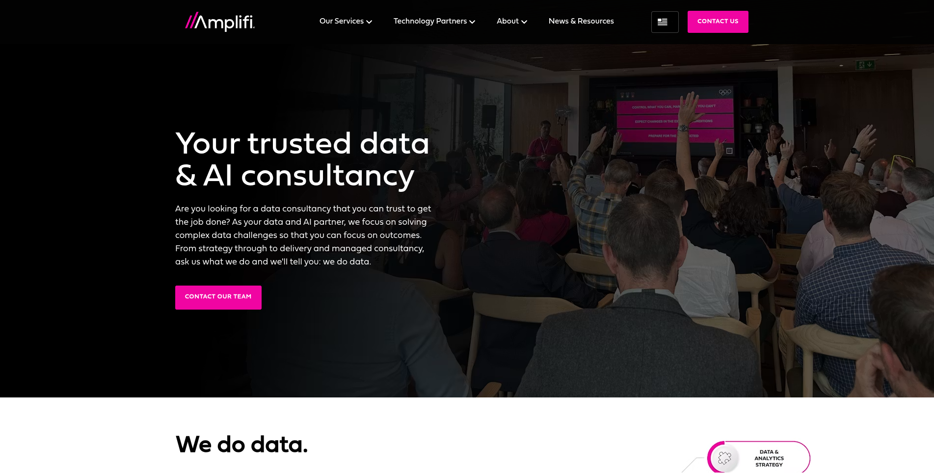 GoAmplifi — WordPress, WP Engine, Salesforce case study by Deepak Jangra